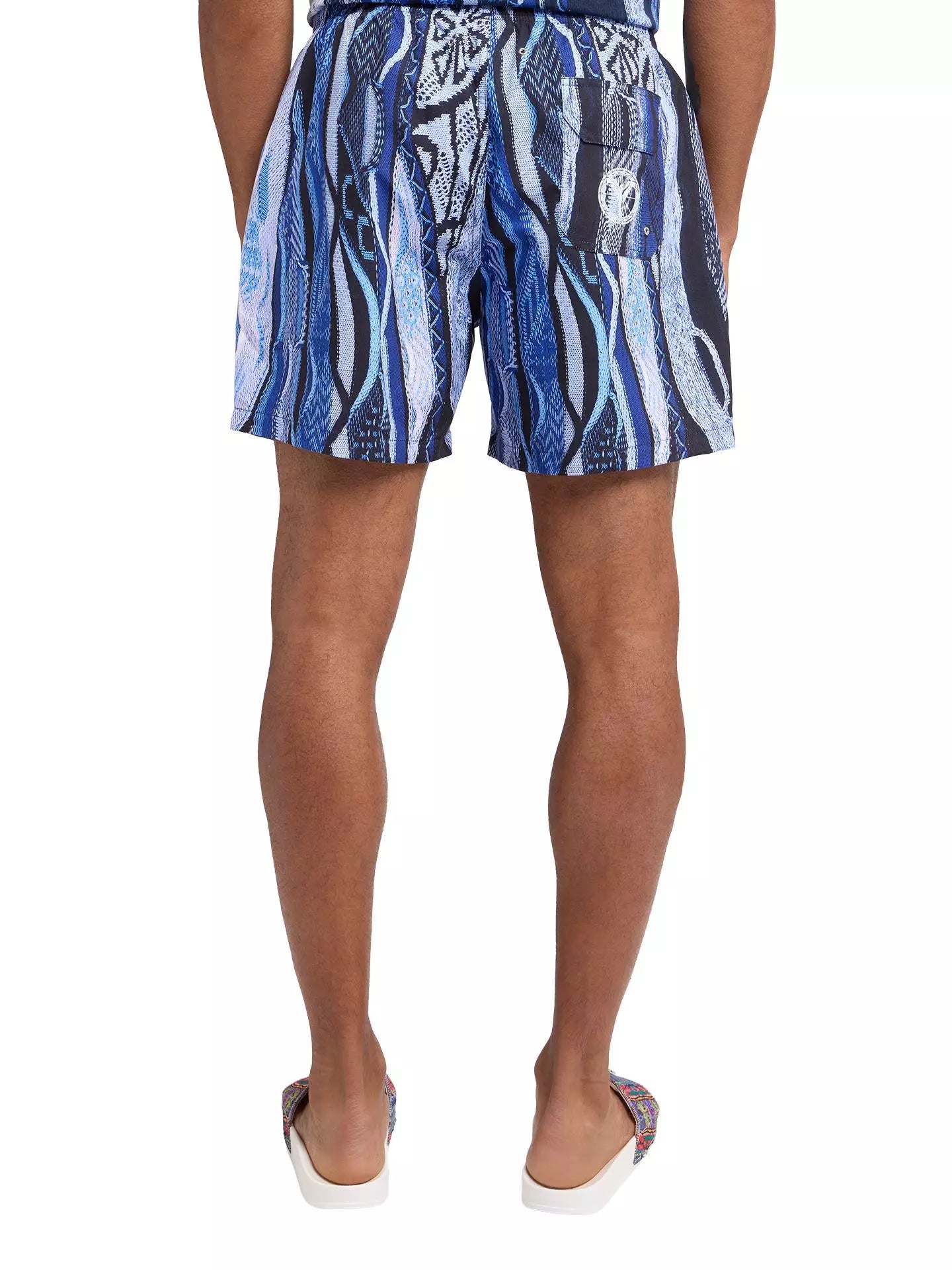 Carlo Colucci zwemshort blauw