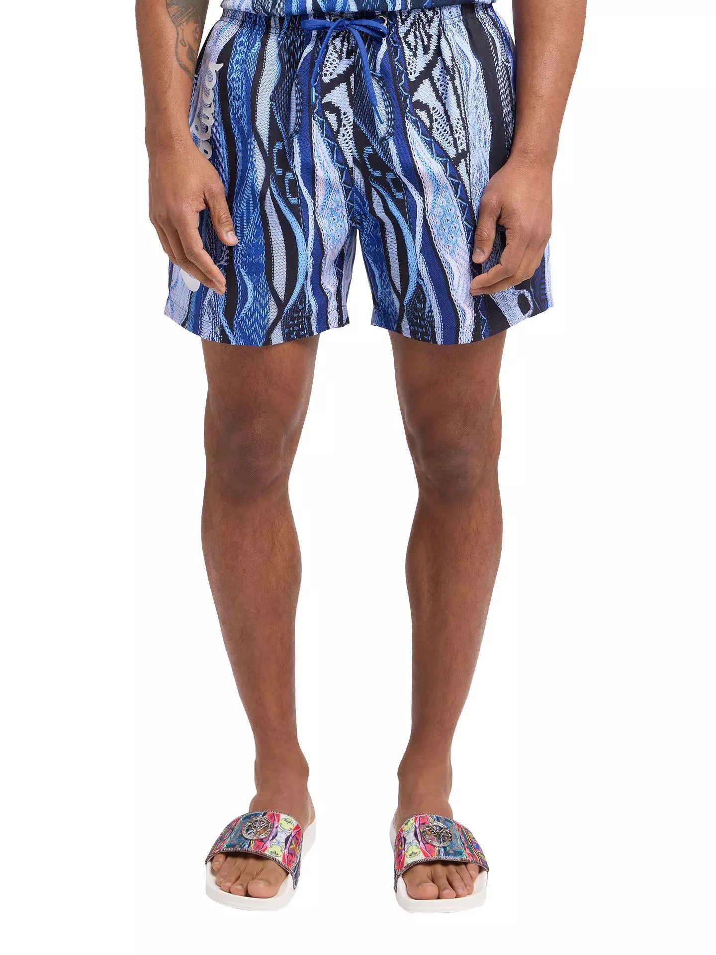 Carlo Colucci zwemshort blauw