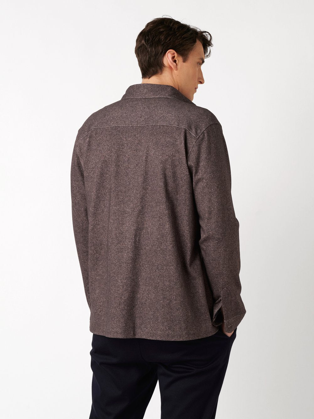 Desoto casual overhemd - Bruin
