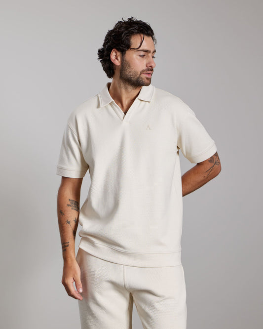 AMIRO POLO | GEBROKEN WIT