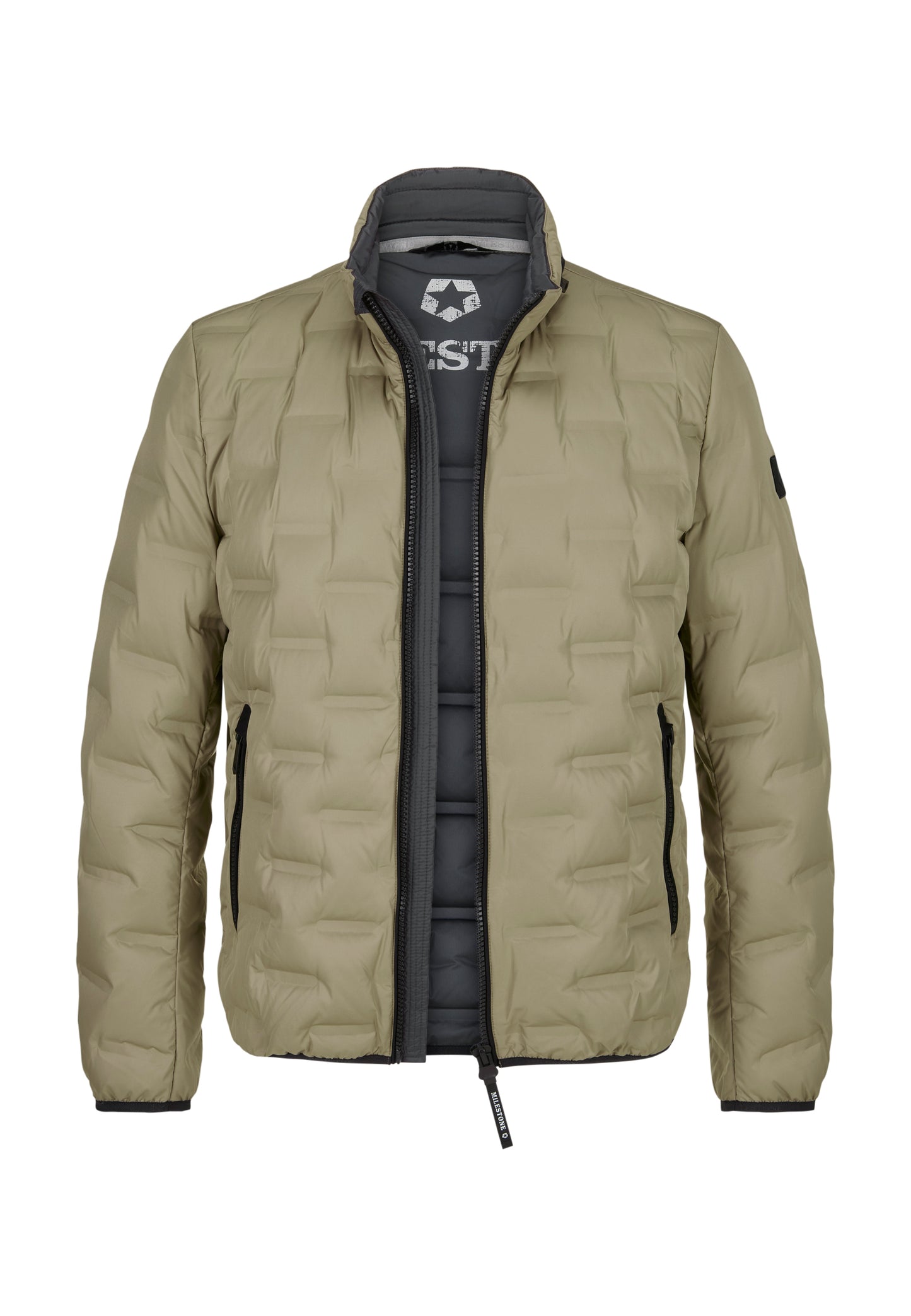 Milestone Salvio Dons Gewatteerde jas Beige