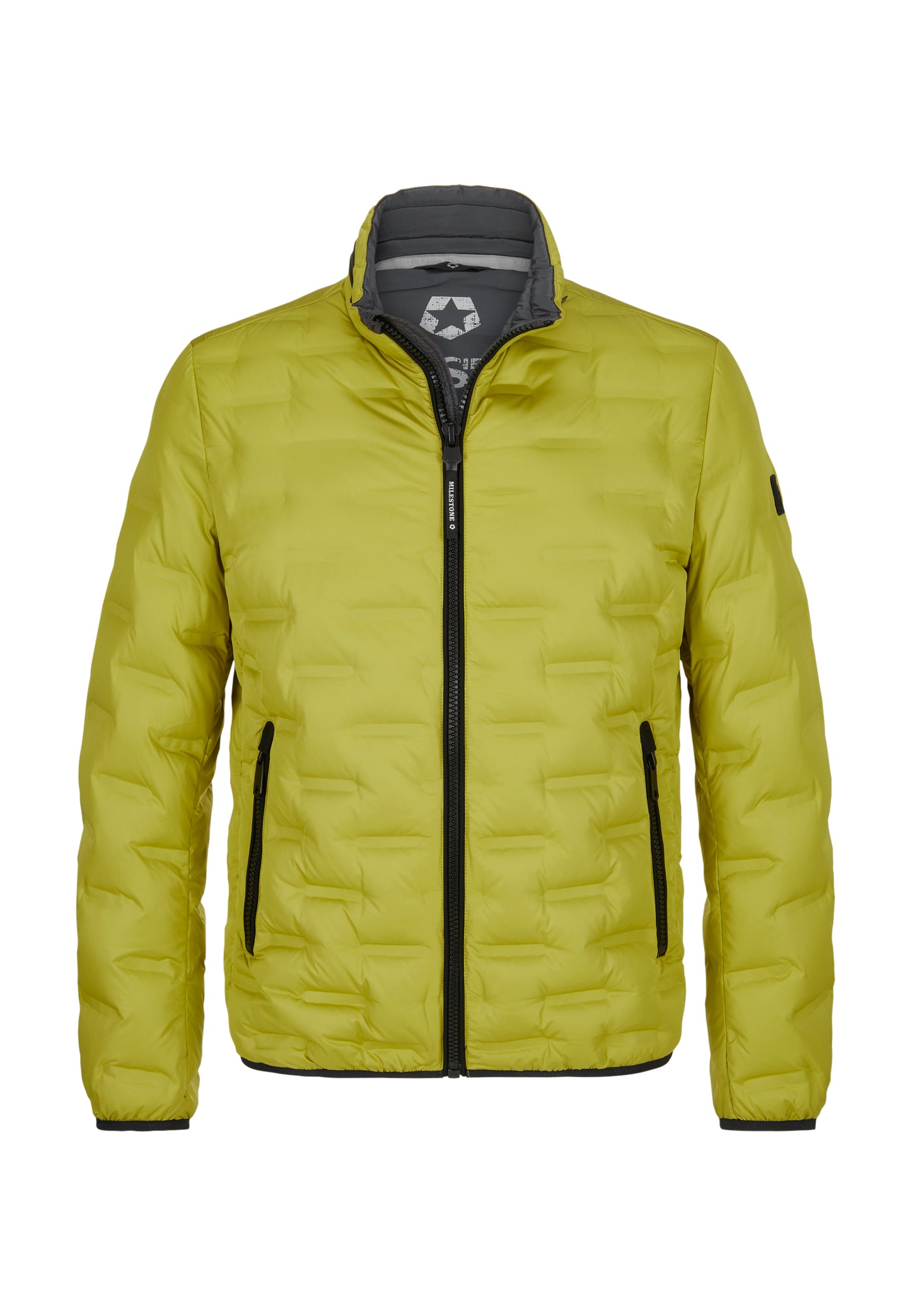 Milestone jas MSSalvio mustard kleur