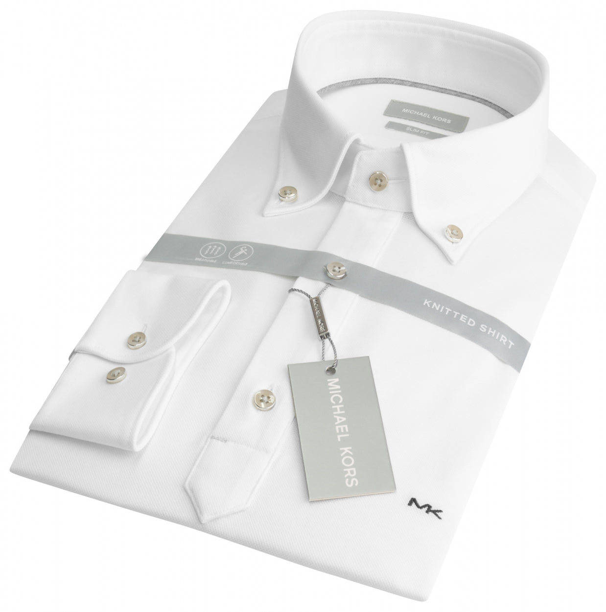 Michael Kors poloshirt met lange mouw Wit