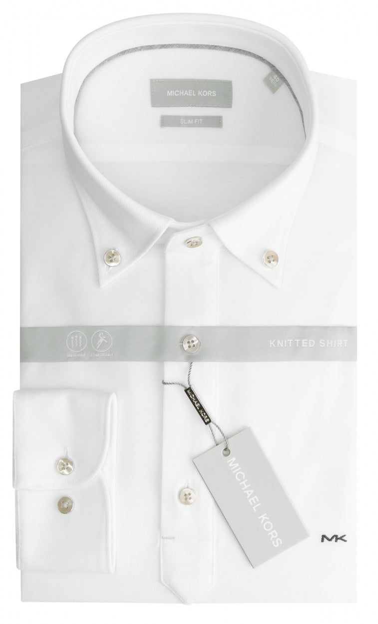 Michael Kors poloshirt met lange mouw Wit