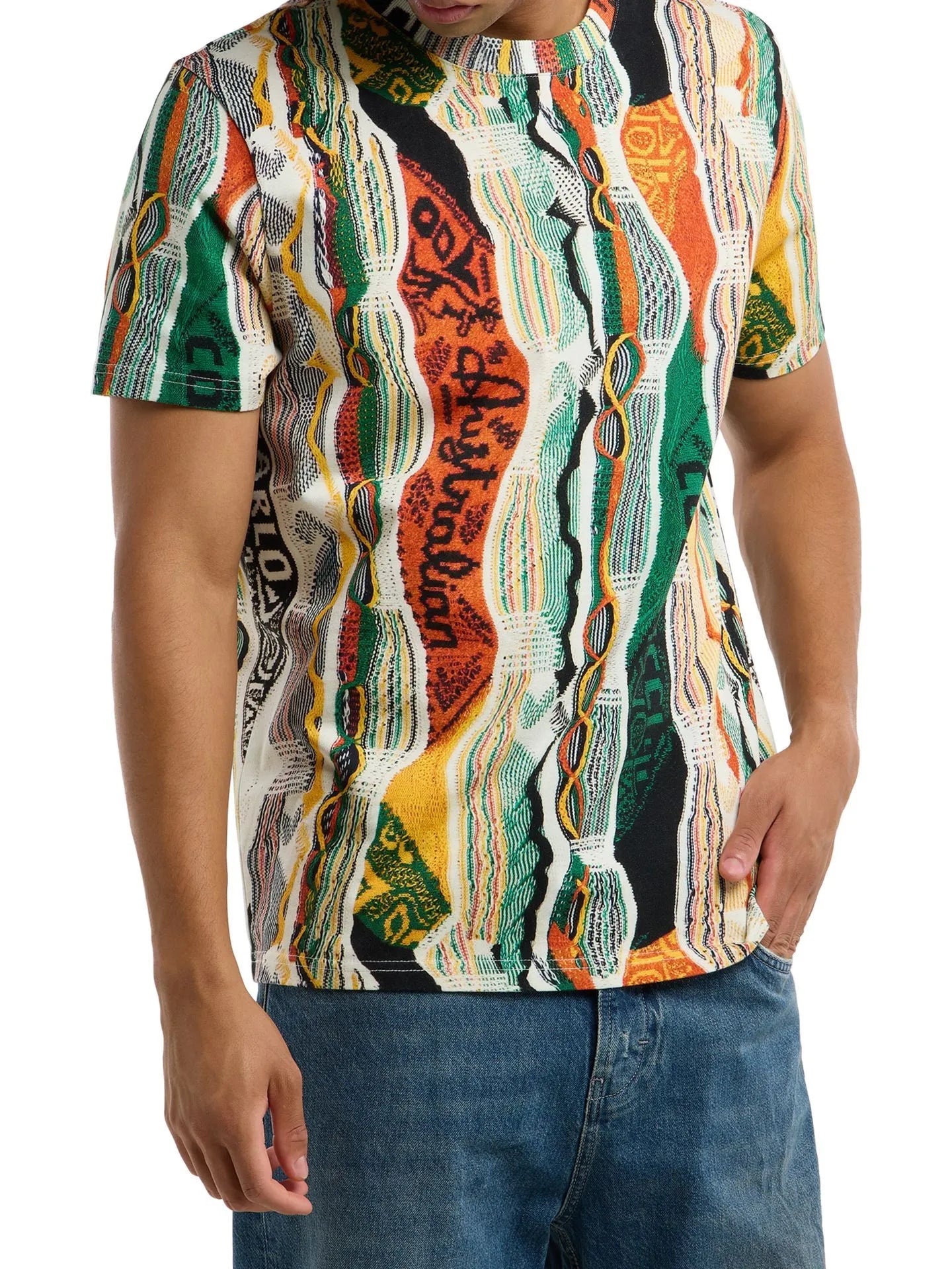Australian x Carlo Colucci T-shirt - Meerkleurig